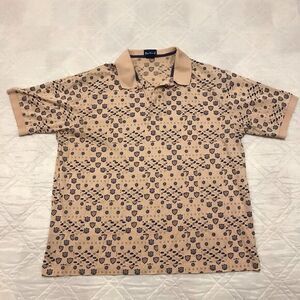 Par Four tan Polo shirt XL‎
